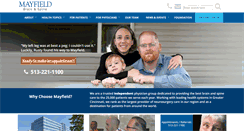 Desktop Screenshot of mayfieldclinic.com